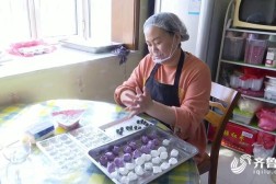 圆溜溜啊圆70秒|记忆中的老味道!看聊城大姐纯手工制作的汤圆出锅啦